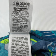 Load image into Gallery viewer, Boys Decathlon, swim shorts / jammers, sharks, EUC, size 7-8,  