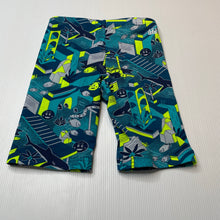 Load image into Gallery viewer, Boys Decathlon, swim shorts / jammers, sharks, EUC, size 7-8,  