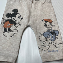 Load image into Gallery viewer, Unisex Disney, Mickey Mouse / Donald Duck leggings / bottoms, GUC, size 000,  