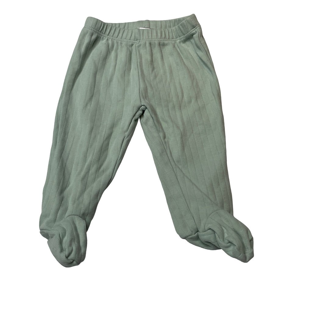 Unisex Dymples, soft feel ribbed footed leggings / bottoms, EUC, size 000,  