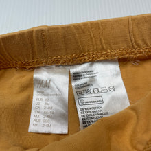 Load image into Gallery viewer, Unisex H&amp;M, organic cotton leggings / bottoms, elasticated, GUC, size 000,  