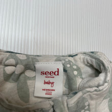 Load image into Gallery viewer, Unisex Seed, stretchy zip coverall / romper, toadstools, GUC, size 0000,  