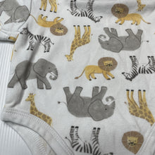 Load image into Gallery viewer, Unisex Dymples, organic cotton bodysuit / romper, GUC, size 0000,  