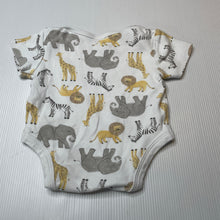 Load image into Gallery viewer, Unisex Dymples, organic cotton bodysuit / romper, GUC, size 0000,  