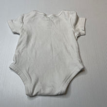 Load image into Gallery viewer, Unisex Dymples, cotton bodysuit / romper, elephant, GUC, size 000,  