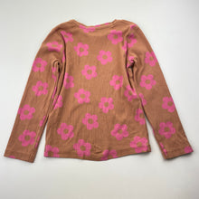 Load image into Gallery viewer, Girls KID, ribbed organic cotton blend long sleeve top, EUC, size 4,  