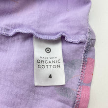 Load image into Gallery viewer, Girls Target, organic cotton tee / top, cherries, GUC, size 4,  