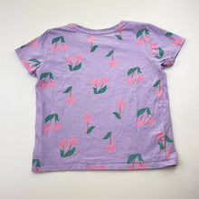 Load image into Gallery viewer, Girls Target, organic cotton tee / top, cherries, GUC, size 4,  