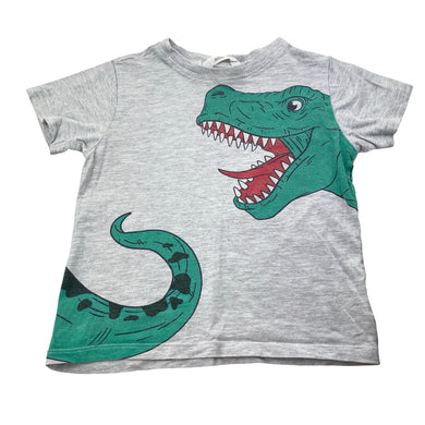 Boys Milkshake, pyjama tee / top, dinosaur, wash fade, FUC, size 2,  