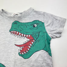 Load image into Gallery viewer, Boys Milkshake, pyjama tee / top, dinosaur, wash fade, FUC, size 2,  