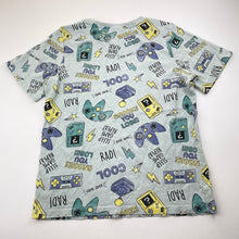 Load image into Gallery viewer, Boys Bauhaus, cotton pyjama tee / top, gamer, GUC, size 10,  