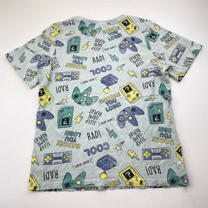 Boys Bauhaus, cotton pyjama tee / top, gamer, GUC, size 10,  