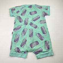 Load image into Gallery viewer, Unisex Bonds, zip wondersuit / zippy / romper, icy poles, FUC, size 2,  