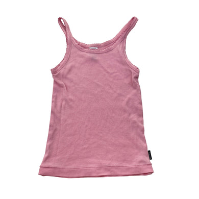 Girls Bonds, pink cotton singlet top, GUC, size 3,  