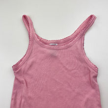 Load image into Gallery viewer, Girls Bonds, pink cotton singlet top, GUC, size 3,  