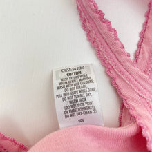 Load image into Gallery viewer, Girls Bonds, pink cotton singlet top, GUC, size 3,  