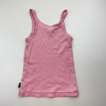 Load image into Gallery viewer, Girls Bonds, pink cotton singlet top, GUC, size 3,  