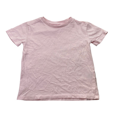 Girls Anko, pink cotton tee / top, EUC, size 4,  