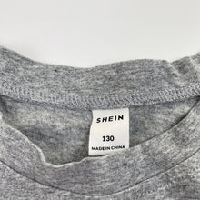 Load image into Gallery viewer, Boys SHEIN, grey marle long sleeve tee / top, soccer, EUC, size 8,  