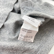 Load image into Gallery viewer, Boys SHEIN, grey marle long sleeve tee / top, soccer, EUC, size 8,  