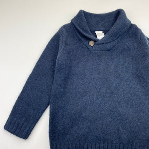 Boys Anko, navy soft feel knit sweater / jumper, EUC, size 3,  