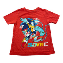 Load image into Gallery viewer, Unisex SEGA, SONIC THE HEDGEHOG cotton tee / top, FUC, size 6,  
