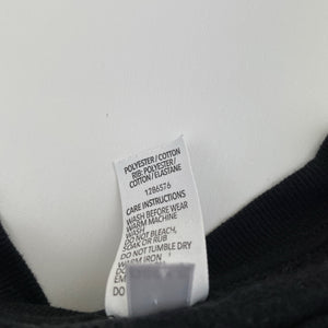 Unisex Brilliant Basics, black fleece lined sweater / jumper, EUC, size 8,  