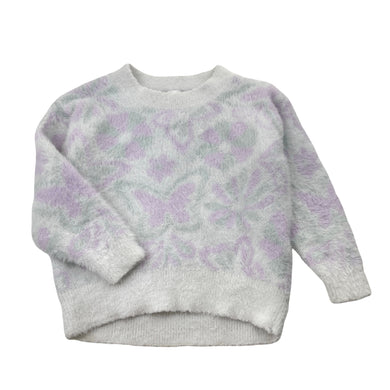 Girls Anko, soft feel fluffy stretchy sweater / jumper, EUC, size 3,  