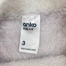 Load image into Gallery viewer, Girls Anko, soft feel fluffy stretchy sweater / jumper, EUC, size 3,  