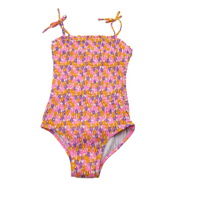 Girls Cotton On, floral swim one-piece, EUC, size 6,  
