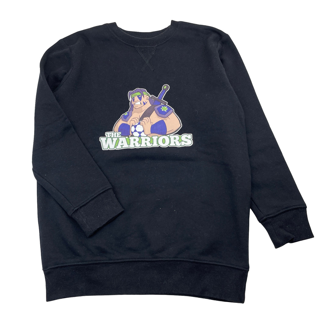 Boys Tilt, black fleece lined sweater / jumper, EUC, size 8,  