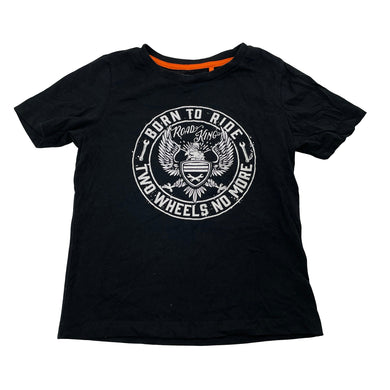 Boys Favourites, black cotton tee / top, EUC, size 5,  