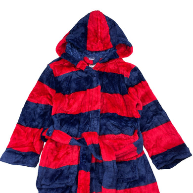 Unisex Mix Kids, soft fleece dressing gown / bath robe, EUC, size 3,  