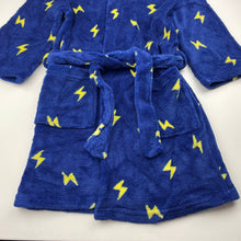 Load image into Gallery viewer, Boys Clearwater, soft fleece dressing gown / bath robe, GUC, size 5-6,  