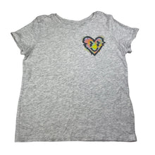 Load image into Gallery viewer, Girls Old Navy, grey marle tee / top, FUC, size 10-12,  