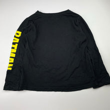 Load image into Gallery viewer, Boys DC Comics, Batman cotton long sleeve tee / top, cracked print, FUC, size 6,  