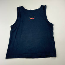 Load image into Gallery viewer, Boys FIRSTRIBE, navy cotton singlet / tank top, FUC, size 4,  