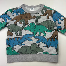 Load image into Gallery viewer, Boys Anko, fleece lined sweater / jumper, dinosaurs, pilling, FUC, size 3,  