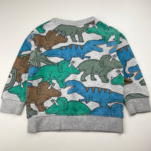 Load image into Gallery viewer, Boys Anko, fleece lined sweater / jumper, dinosaurs, pilling, FUC, size 3,  