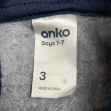 Load image into Gallery viewer, Boys Anko, fleece lined hoodie sweater, dinosaur, EUC, size 3,  