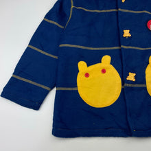 Load image into Gallery viewer, Boys SMART BEAR, lined lightweight fleece jacket / coat, NEW, size 4,  