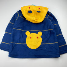 Load image into Gallery viewer, Boys SMART BEAR, lined lightweight fleece jacket / coat, NEW, size 4,  