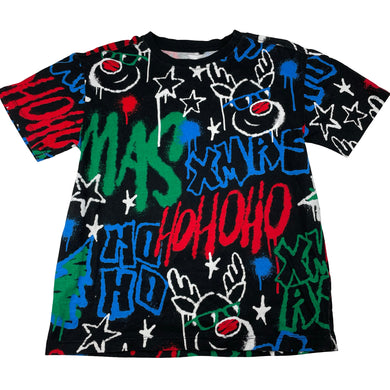 Boys Anko, cotton Christmas tee / top, EUC, size 8,  