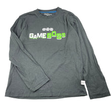 Load image into Gallery viewer, Boys Harvest Boys, lightweight cotton long sleeve top, gamer, EUC, size 10,  