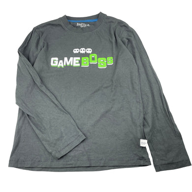 Boys Harvest Boys, lightweight cotton long sleeve top, gamer, EUC, size 10,  