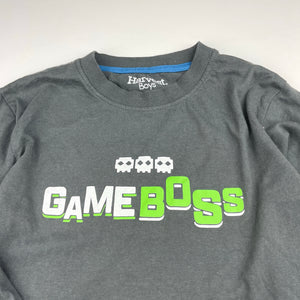 Boys Harvest Boys, lightweight cotton long sleeve top, gamer, EUC, size 10,  