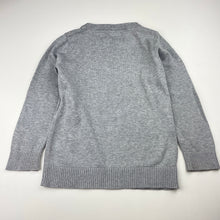 Load image into Gallery viewer, Boys Anko, knitted cotton sweater / jumper, bear, FUC, size 4,  