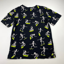 Load image into Gallery viewer, Boys Anko, cotton tee / top, skeleton, skateboard, GUC, size 10,  