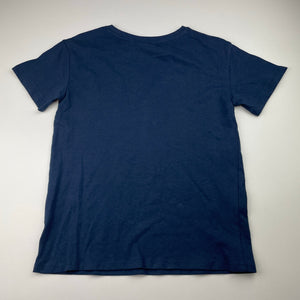 Boys Anko, navy cotton tee / top, EUC, size 9,  