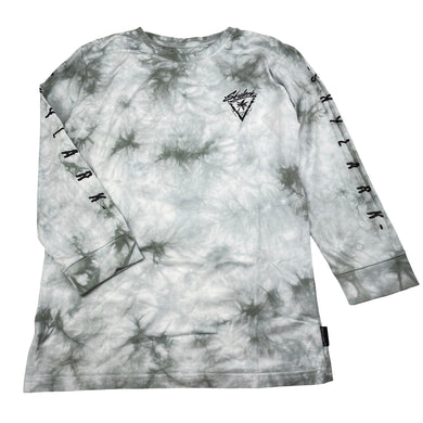 Boys SKYLARK, tie dyed cotton long sleeve tee / top, EUC, size 8,  